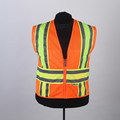 Safety Vest, ANZI Class 2, Minnesota style vest (Med - 5 XL), Orange
